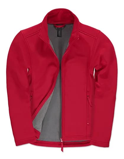 Women´s Jacket Softshell ID.701 - Red/Warm Grey