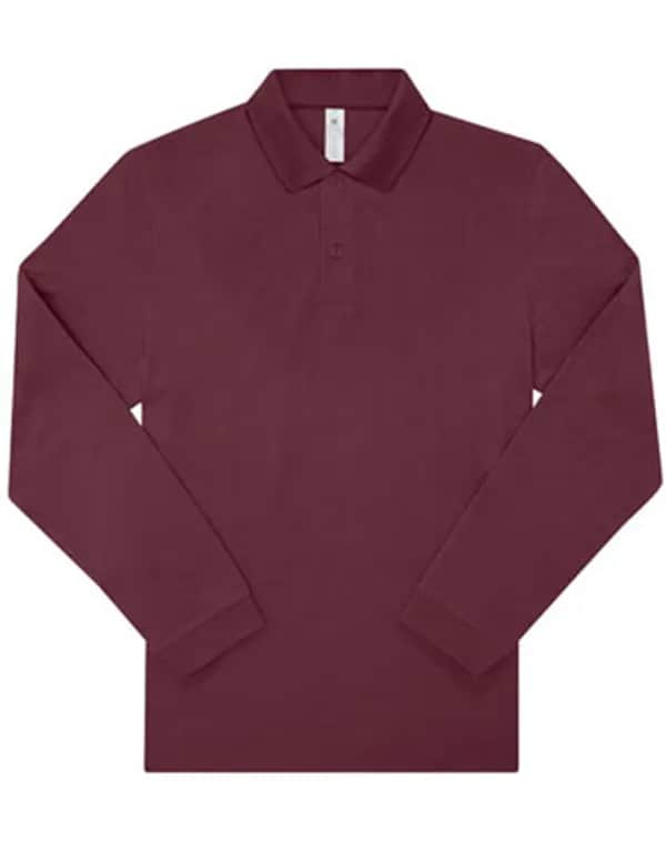 My Polo 180 Long Sleeve - Burgundy