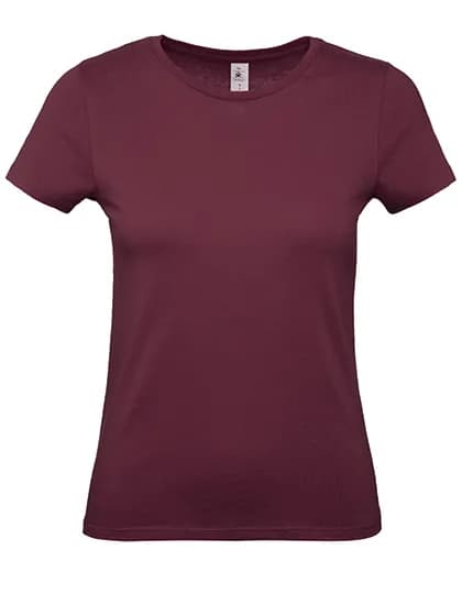 Women´s T-Shirt #E150 - Burgundy