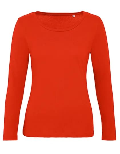 Inspire Long Sleeve T /Women_° - Fire Red