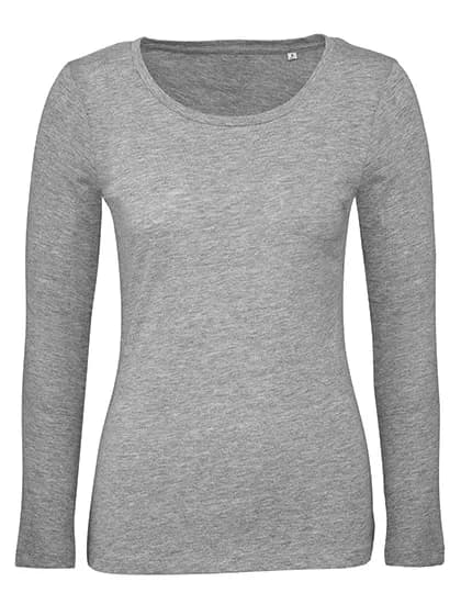 Inspire Long Sleeve T /Women_° - Sport Grey (Heather)