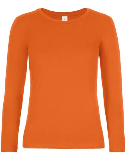 Women´s T-Shirt #E190 Long Sleeve - Urban Orange