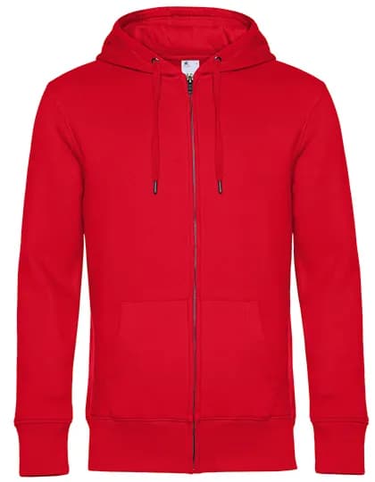 KING Zipped Hood Jacket_° - Red