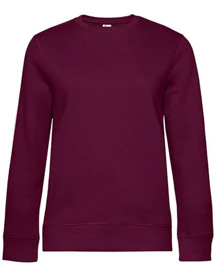 QUEEN Crew Neck Sweat_° - Dark Cherry
