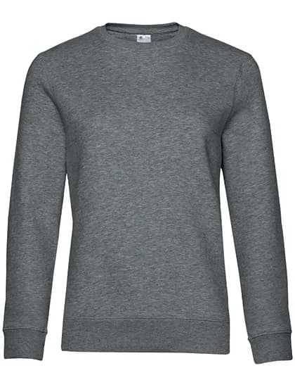 QUEEN Crew Neck Sweat_° - Heather Mid Grey
