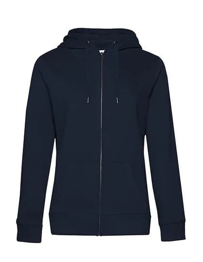 QUEEN Zipped Hood Jacket_° - Navy