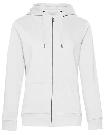 QUEEN Zipped Hood Jacket_° - White