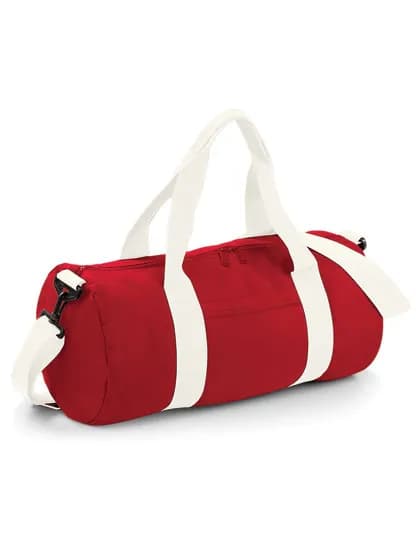 Original Barrel Bag - Classic Red/Off White