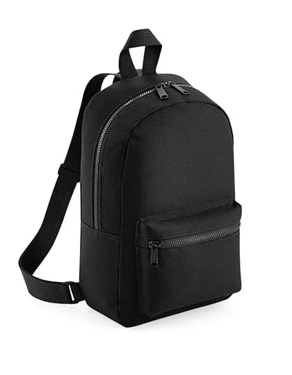 Mini Essential Fashion Backpack - Black