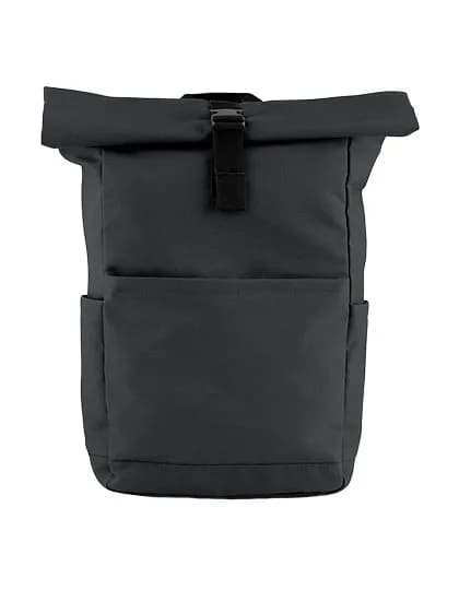 Premium Recycled Roll Top Backpack - Graphite Grey