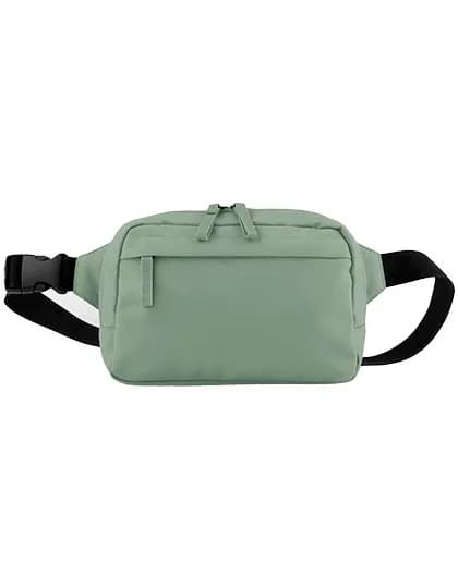 Premium Recycled Cross Body Bag - Dusty Green