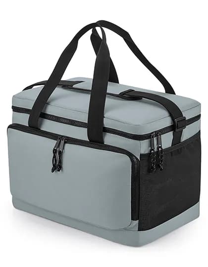 Recycled Large Cooler Shoulder Bag - Pure Grey