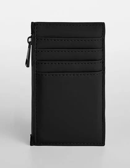 Matte PU Card Holder - Black