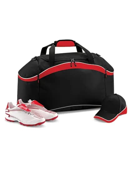 Teamwear Holdall - Black/Classic Red/White