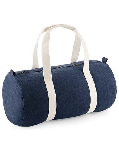 Denim Barrel Bag - Denim Blue