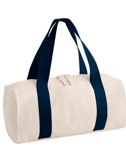 Edit Canvas Duffle - Natural/Navy