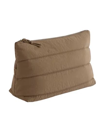 Quilted Accessory Case - Earthy Green