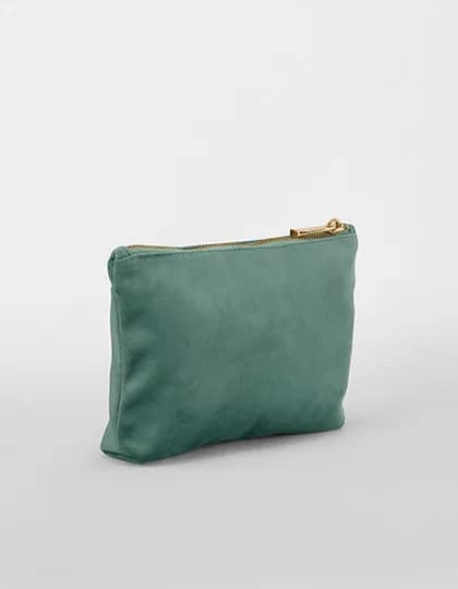Velvet Accessory Bag - Jade