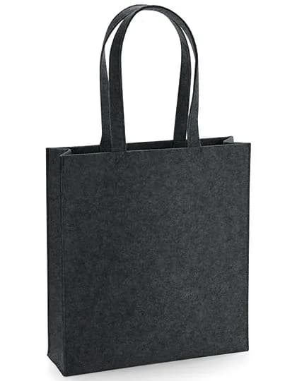 Felt Bag - Charcoal Melange