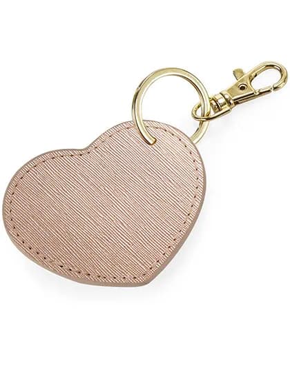 Boutique Heart Key Clip - Rose Gold