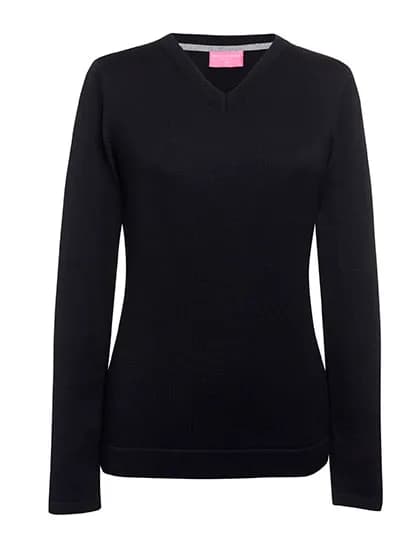 Women´s Atlanta V-Neck Jumper - Black