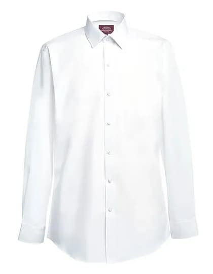 Men´s Classic Fit Shirt Titan Longsleeve - White