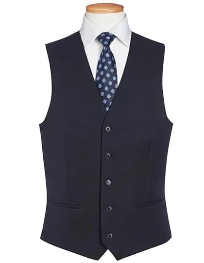 One Collection Mercury Waistcoat - Navy