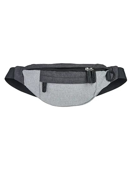Hip Bag - Helsinki - Dark Grey Melange/Light Grey Melange
