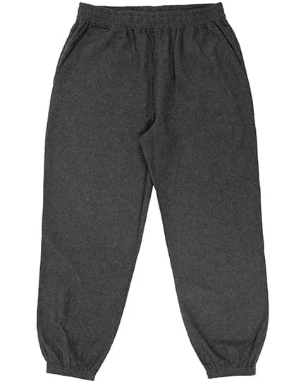 Flannel Jogger Pant - Heather Charcoal