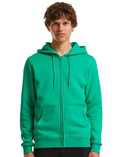 Heavy Zip Hoody - Grass Green