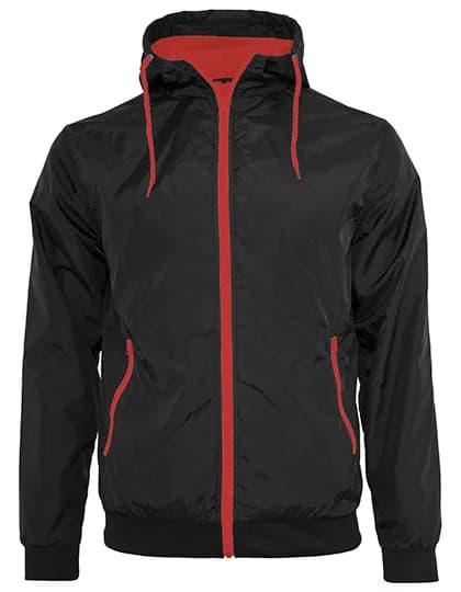 Windrunner Jacket - Black/Red