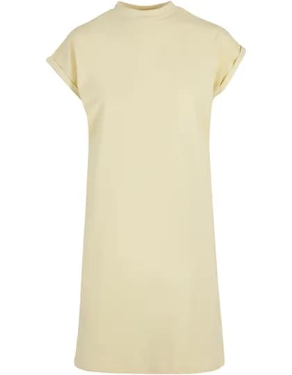 Ladies´ Turtle Extended Shoulder Dress - Soft Yellow