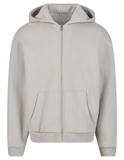 Fluffy Zip Hoody - Light Asphalt