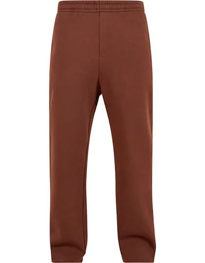 Fluffy Track Sweatpants - Chocolate Brown