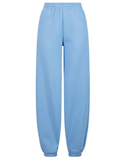 Ladies Fluffy Sweatpants - Powder Blue