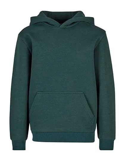 Kids Fluffy Hoody - Bottle Green