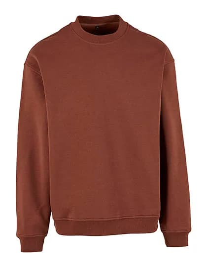 Loose Fit Sweatshirt - Chocolate Brown
