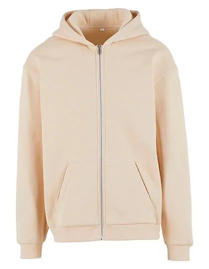 Loose Fit Zip Hoody - Sand