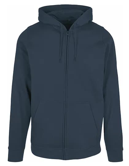 Basic Zip Hoody - Navy