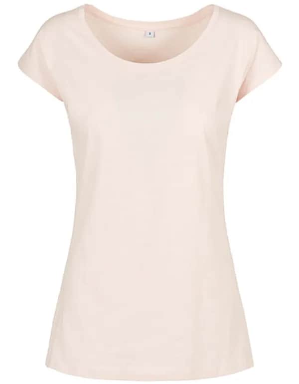 Ladies´ Wide Neck Tee - Pink