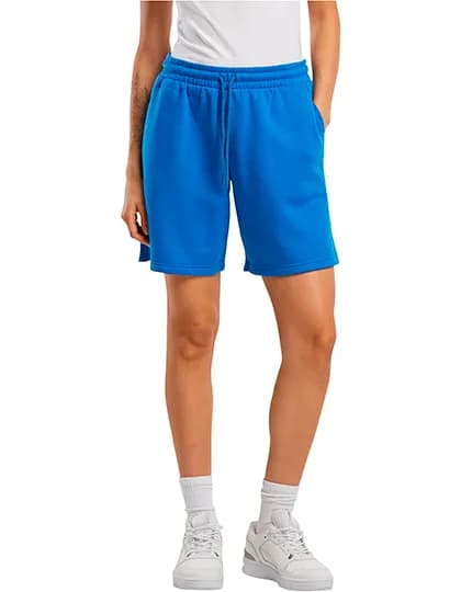 Ladies Basic Sweatshorts - Intense Blue