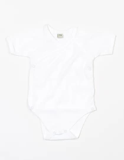 Baby Kimono Bodysuit - White