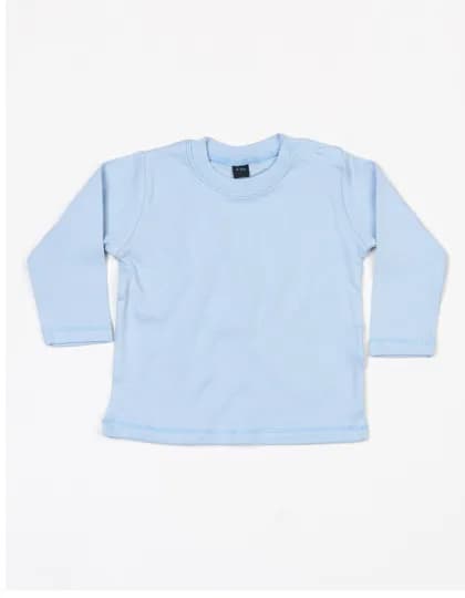 Baby Long Sleeve T - Dusty Blue