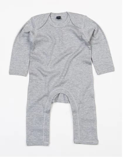 Baby Rompasuit - Heather Grey Melange
