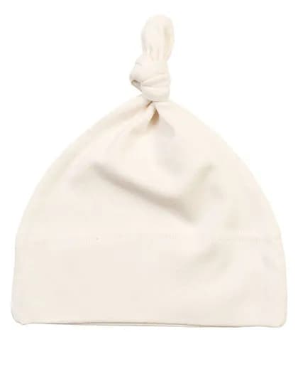 Baby One Knot Hat - Organic Natural