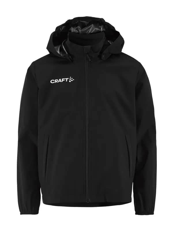 Squad Go Weather Jacket Jr - Black