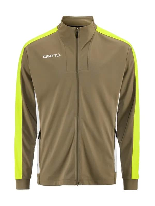 Evolve 2.0 Contrast Full Zip Jacket M - Raw/Contrast Yellow
