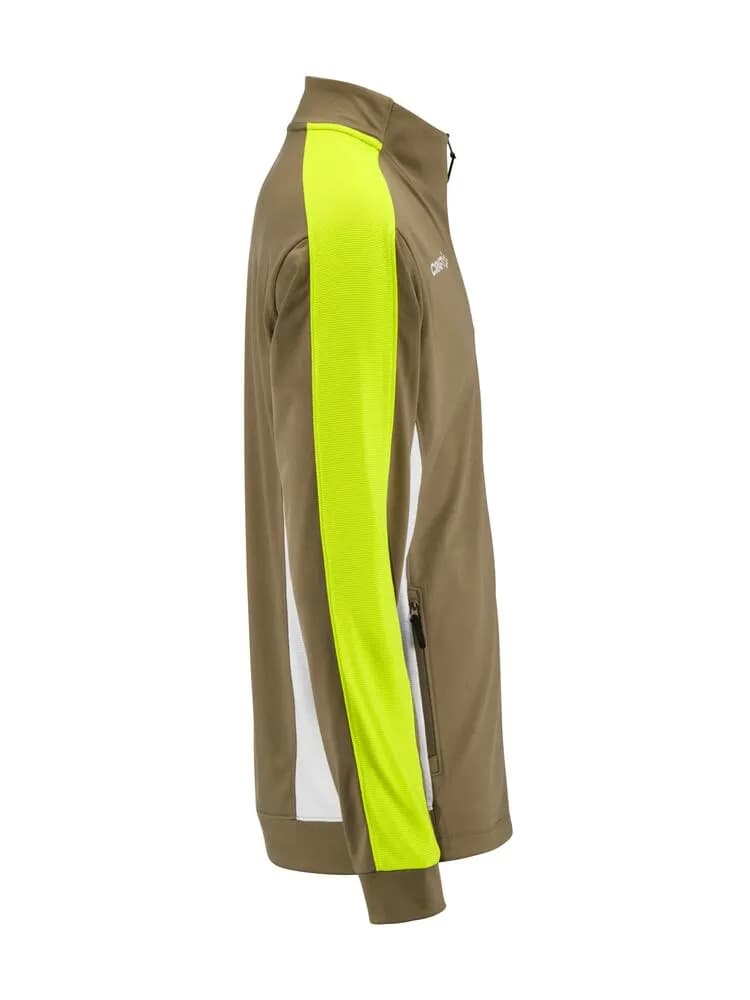 Evolve 2.0 Contrast Full Zip Jacket M - Raw/Contrast Yellow