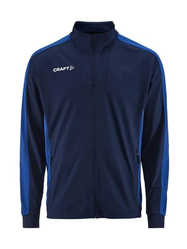 Evolve 2.0 Contrast Full Zip Jacket M - Navy/Club Cobolt