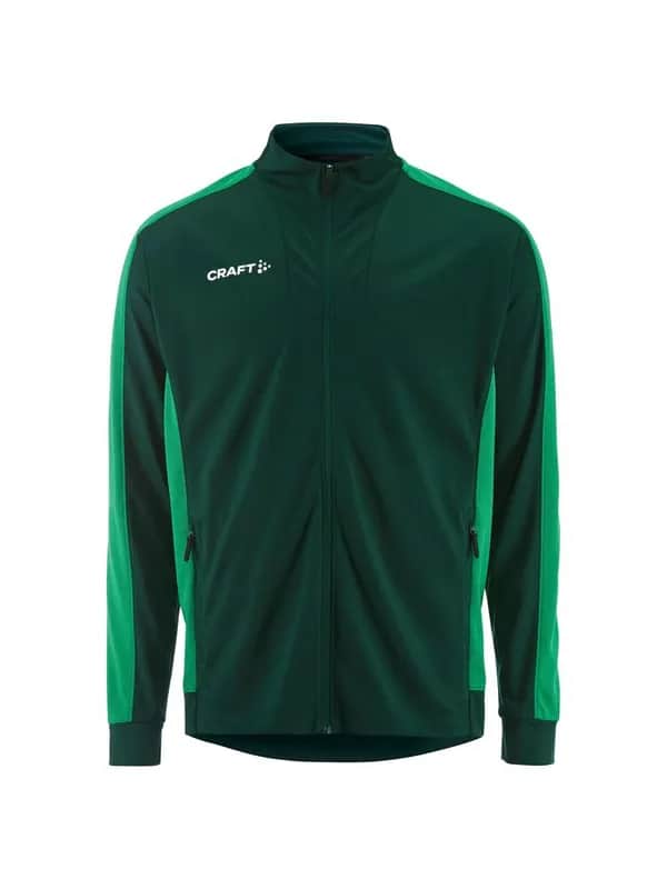 Evolve 2.0 Contrast Full Zip Jacket M - Forest/Team Green